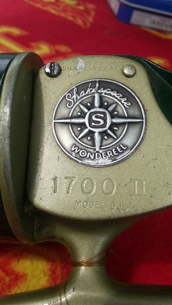 This was a vintage Shakespeare wondereel made in USA