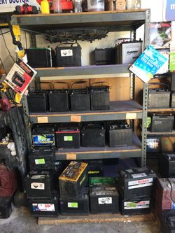 Car batteries