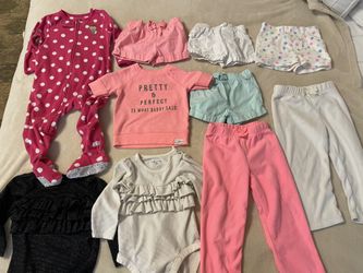 Lot Of Baby girl’s Clothes Size 18 Months