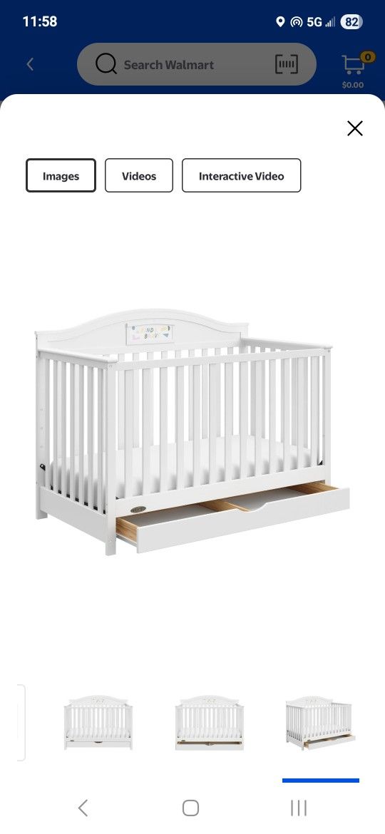 Graco 5 In 1 Customizable Crib With Clothing Drawer