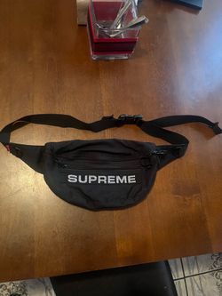 Black Supreme Field Waist Bag SS23 collection