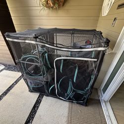 Brand New Catio With Tunnels
