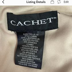 Size 10 CACHET dress 