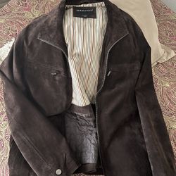 Bernardo Suede Men’s L Jacket