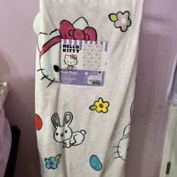 Hello Kitty Easter Throw