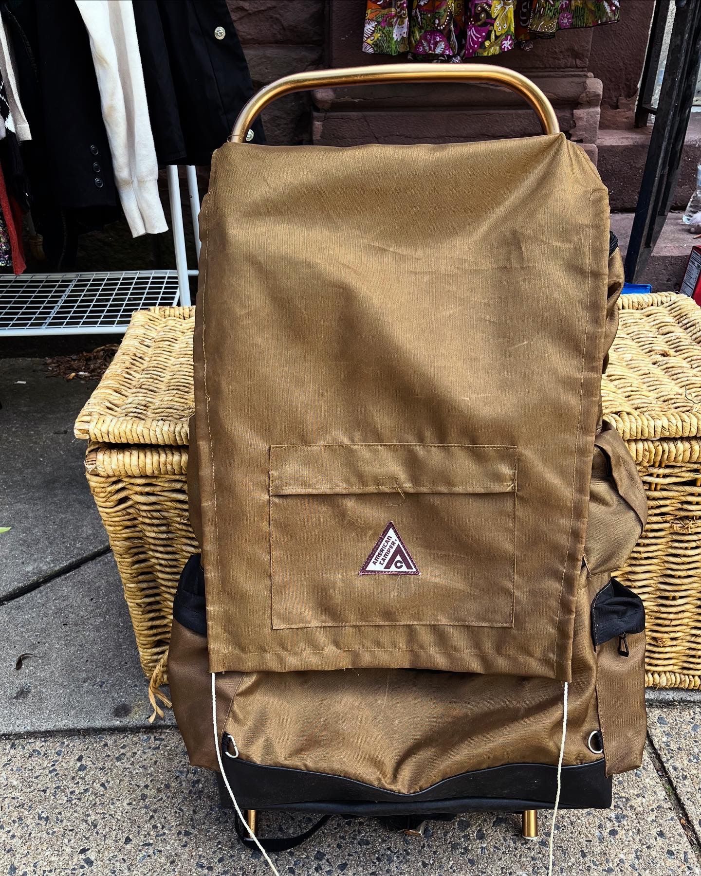 External Frame Hiking Backpack