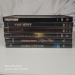 Stephen King DVD Movies 1408 Salem's Lot The Mist Creepshow