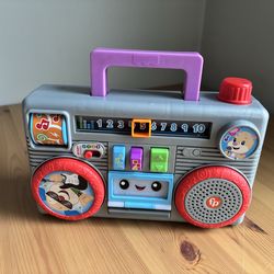 Fisher-Price SmartStage Busy Boombox Songs Sounds Phrases Learning Activities