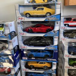 Toy Cars 1/18 New 35$ Ea