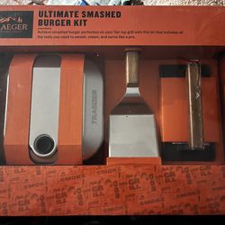 Traeger Ultimate Smashed Burger Kit