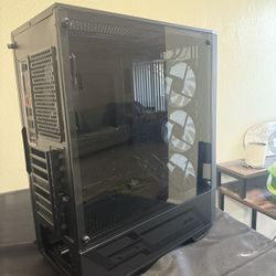 MSI MAG Forge 112R Mid-Tower PC Gaming Case, Tempered Glass, 4x120mm aRGB Fans