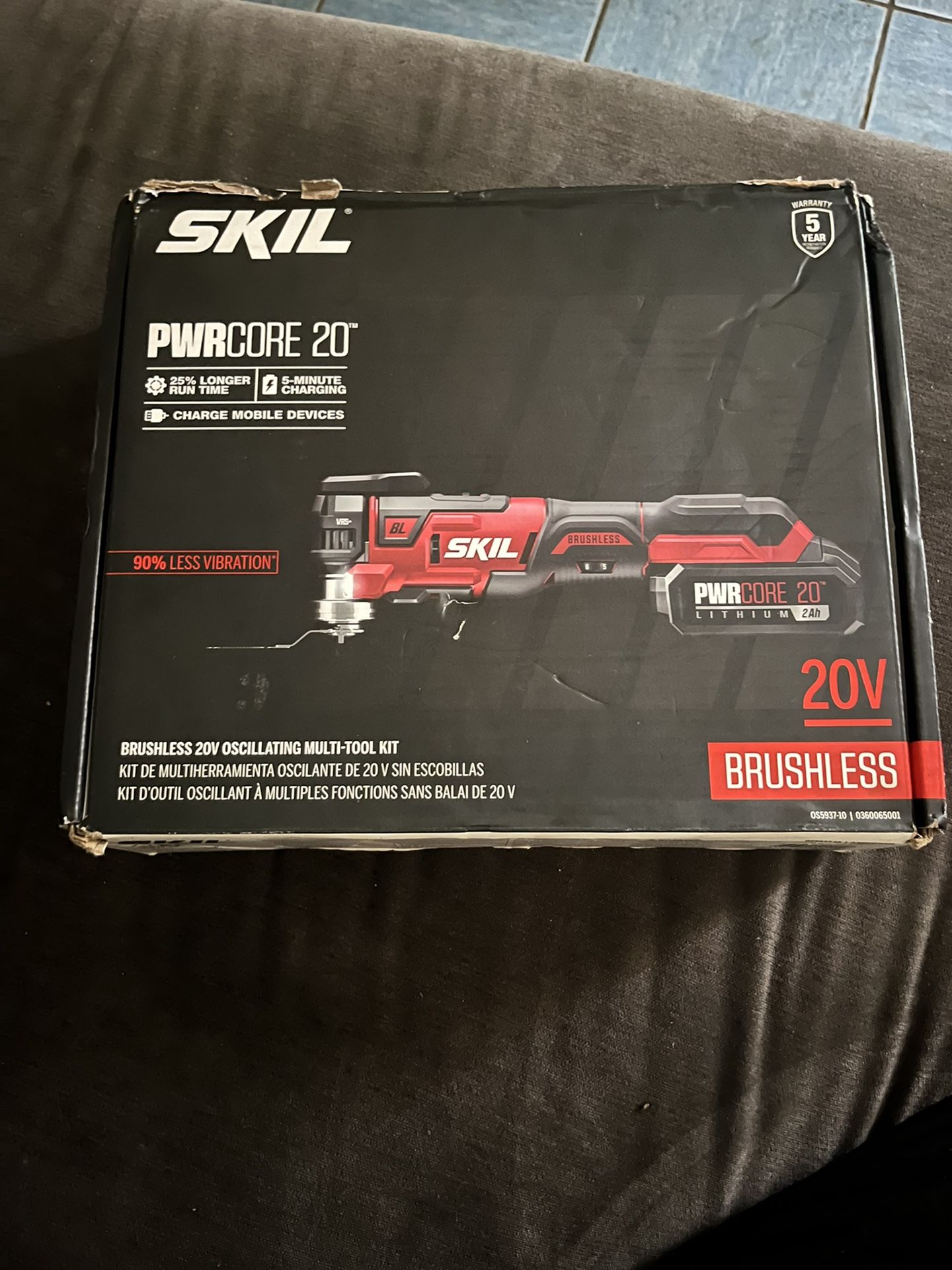Skil 20v Brushless Oscillating Multi-tool Kit