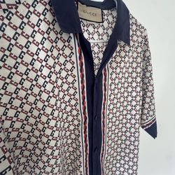 Real Gucci Button Up