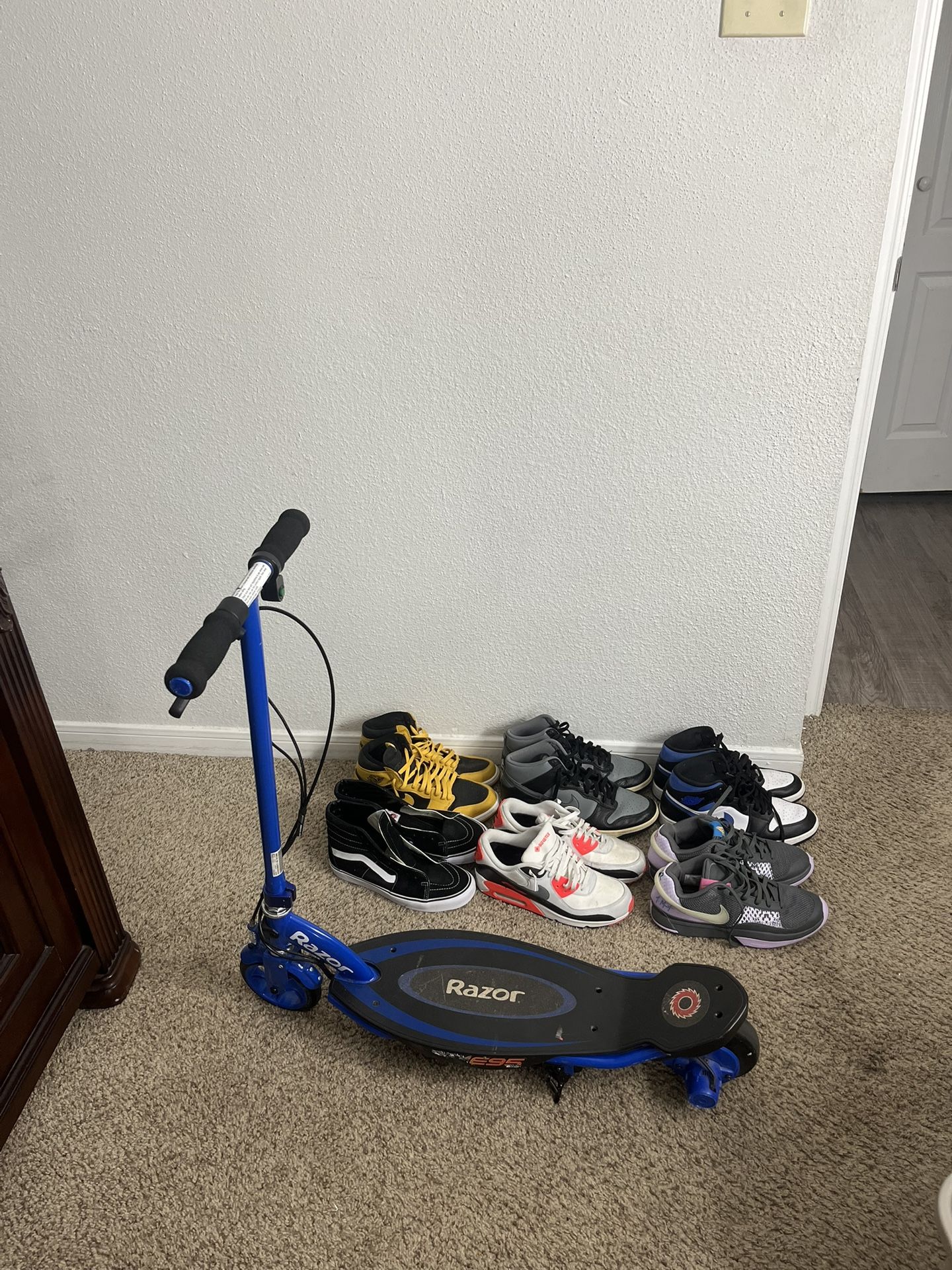 Shoes And A Scooter
