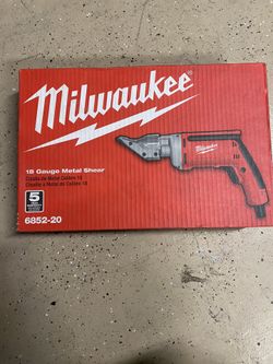 Milwaukee 18 Gauge Metal