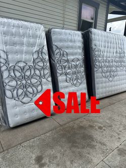 Full Size Mattress Pillow Top New 