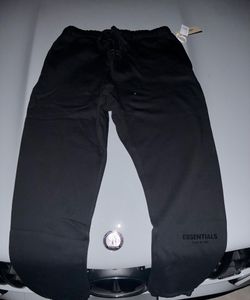Black Essentials Sweatpants