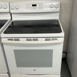 Ge White Stove 
