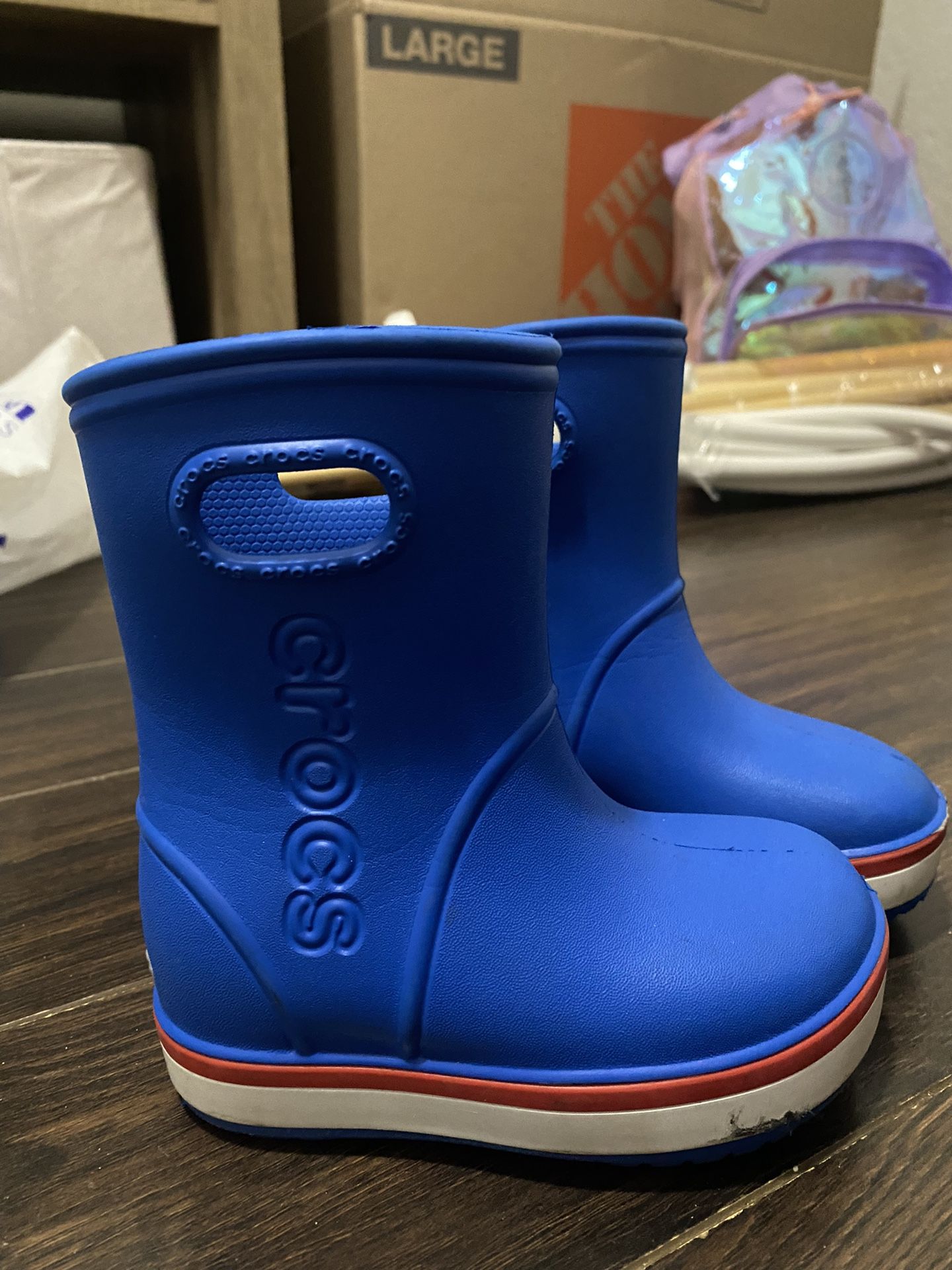 Little Kids Crocs Rain Boots