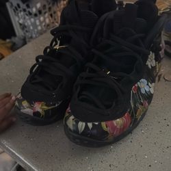 Nike Foamposites Floral
