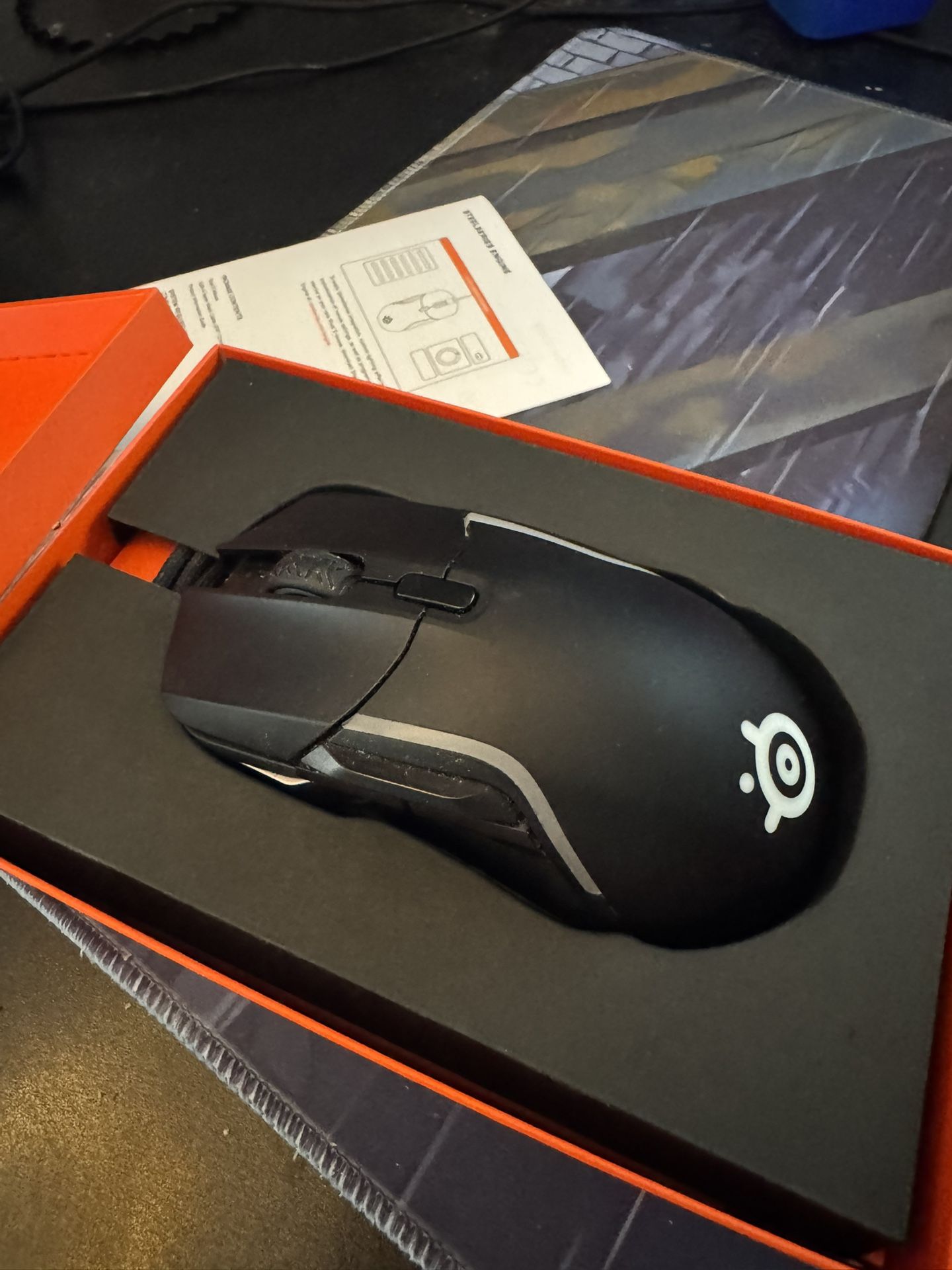 SteelSeries Rival 5 Gaming Mouse – Normal Wear, Works Great