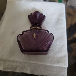 Vintage Elizabeth Taylor Passion Glass Bottle 