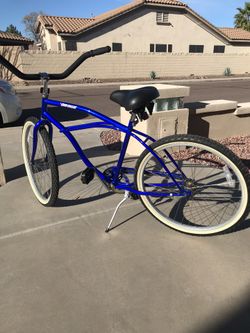 Gravity Sand Dollar Beach Cruiser 26 Men s Blue for Sale in Peoria AZ OfferUp