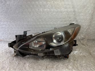 2014-2015-2016 Mazda 3 Halogen Projector Left Side Headlight