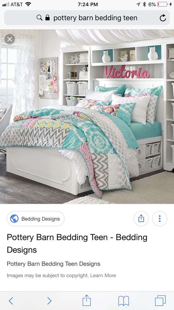 Pottery Barn Twin Bedding Comforter Comes With Standard Sham And