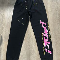 Sp5de Pink! Sweatpants ‘Black’