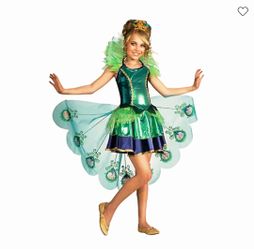 Kids Peacock Halloween Costume