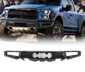 Ford F150 F-150 2009-2014 Front Bumper Assembly Raptor Style Black gray face bar