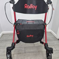 Rolloy Ultra Compact Master Rollator Walker