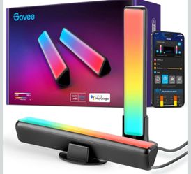Govee Smart LED Light Bars, Work with Alexa and Google Assistant, RGBICWW