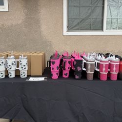 40 Oz Rhinestone Tumblers 
