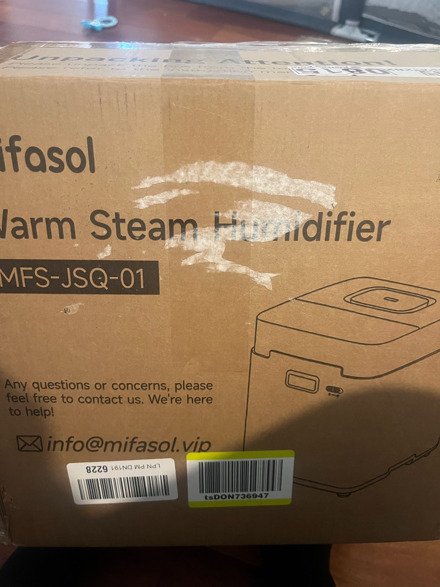 Warm Steam Humidifier
