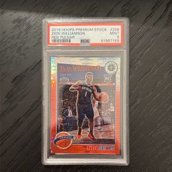 2019 Hoops Premium Stock Zion Williamson Red Pulsar Rookie