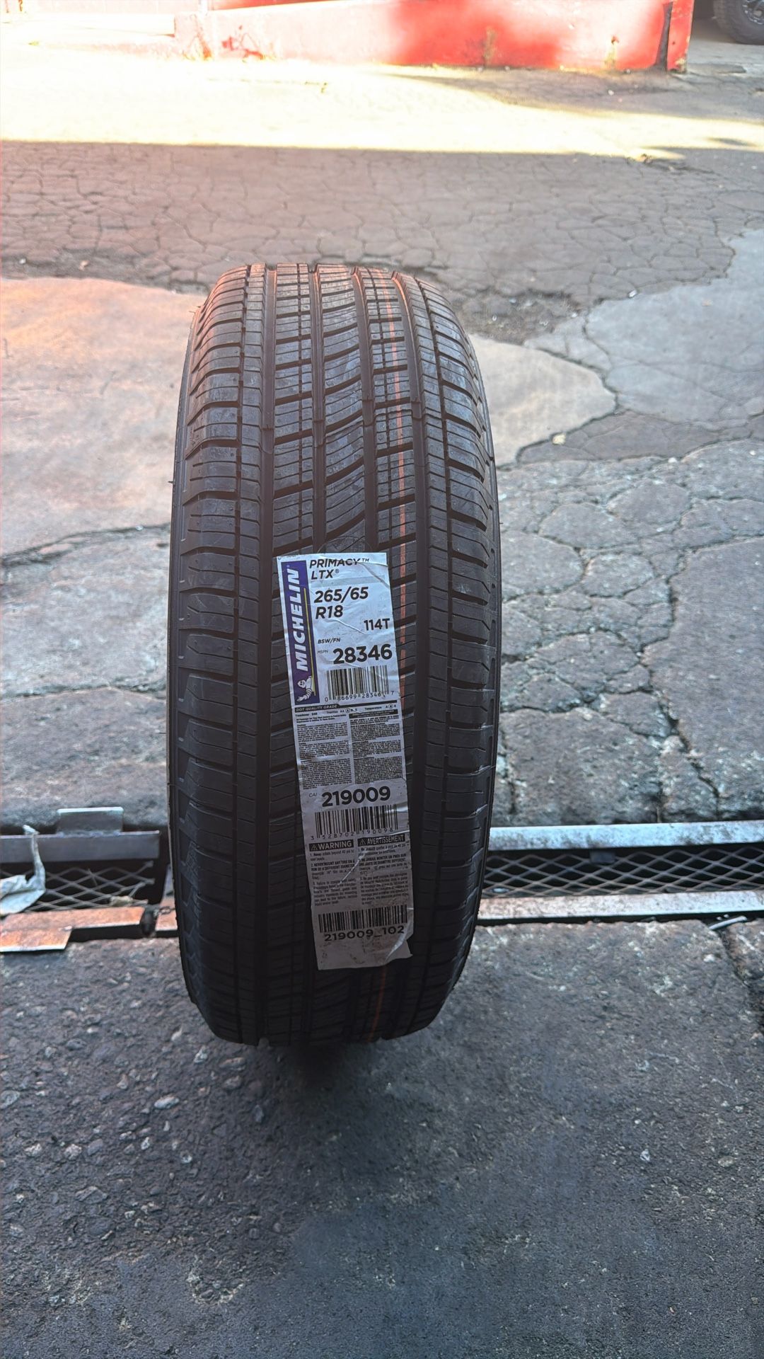 255/65/18 Michelin Tires 