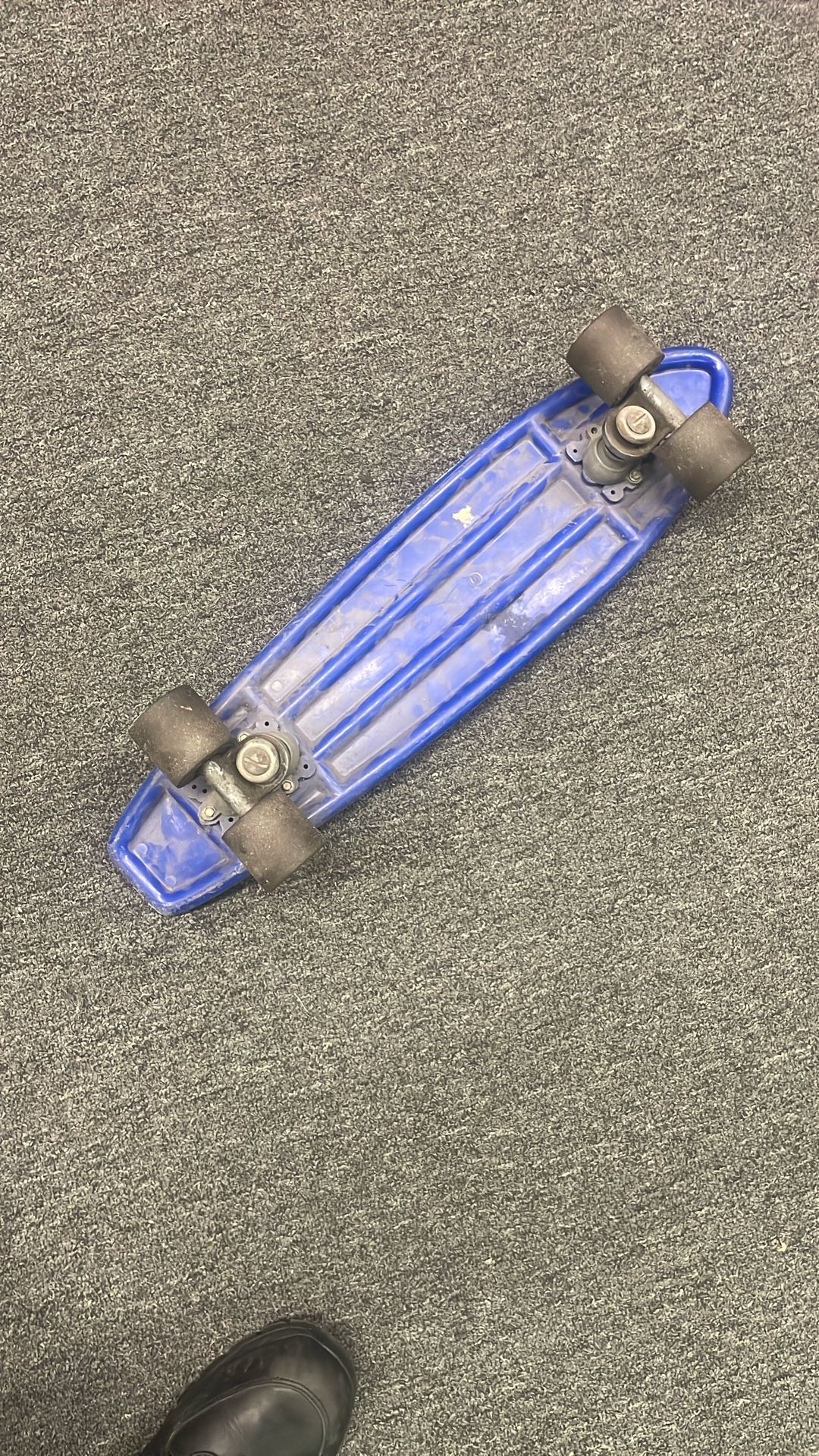 Vintage 1970s California Skateboard Skater Gear Blue