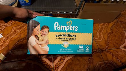 Pampers Swaddlers Size 2 Diapers 84 Count