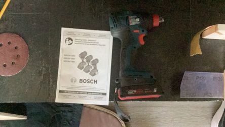 BOSCH NEW/REFURBISHED IMPACT DRIVER WITH MANUAL WITH BATTERY