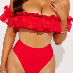 Red Bathing Suit