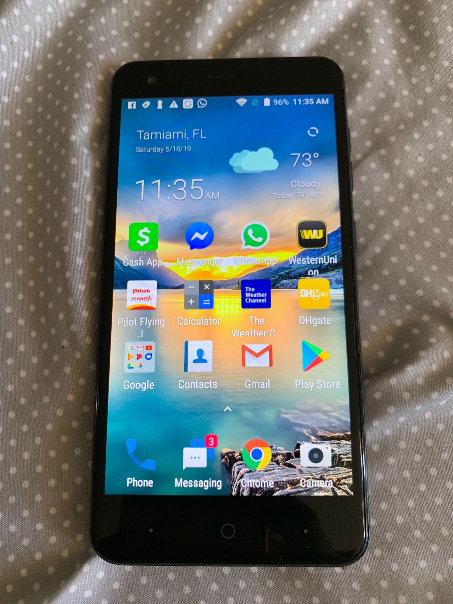 Zte blade X 965 cricket