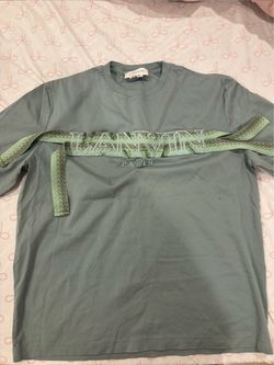 Lanvin Curb / Ribbon logo T-shirt
