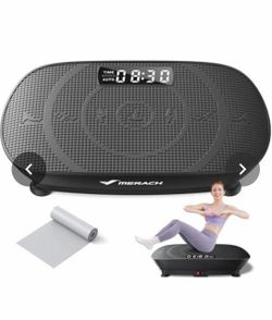 🔥 Get a Full-Body Workout at Home | MERACH Vibration Plate + Bluetooth