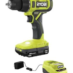 RYOBI ONE+ 18V Cordless 1/2 in. Drill/Driver Kit with (1) 1.5 Ah Battery and Charger