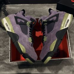 Jordan 4 Canyon Purple