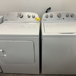 Whirlpool Washer And Electric Dryer Set 