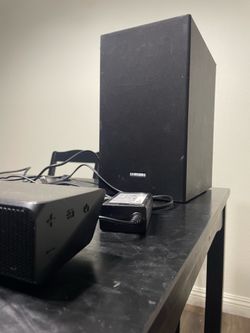 Samsung soundbar + subwoofer