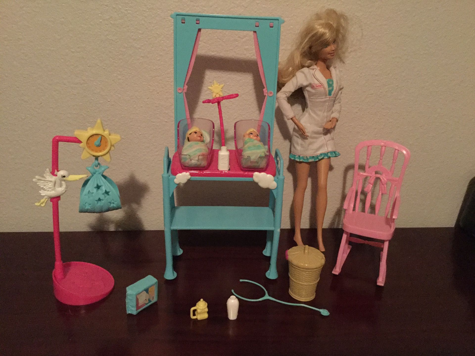 Barbie Nursery Set